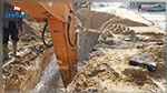 للمرّة الثالثة : انهيار أرضي في طريق المنطقة الصناعية بالمنستير (صور)