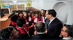 يوسف الشاهد يؤدي زيارة لفرع المحكمة الإدارية بسوسة