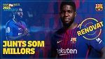 امتيتي يمدد عقده مع برشلونة الى 2023