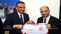 حفل إستقبال على شرف المنتخب في مقر السفارة التونسية بموسكو