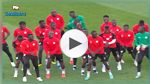 تمارين راقصة للسينغال قبل مواجهة اليابان (فيديو)