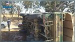 قتيل و9 جرحى في إنقلاب شاحنة عسكرية في جندوبة