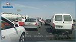 الطريق السيارة تونس- سوسة : انقلاب شاحنة يتسبب في تعطل الحركة