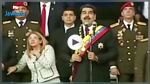 فيديو : لحظة محاولة اغتيال رئيس فنزويلا وهو يلقي خطابه