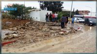 بئر بورڨبة: المياه تغمر المحلات