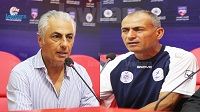الندوة الصحفية الخاصة بمقابلة النجم الساحلي و الرمثا الأردني