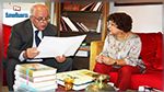الأستاذ مصطفى كمال النابلي يهدي كامل مؤلفاته إلى دار الكتب الوطنية