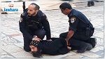 فيديو : قوات الاحتلال الاسرائيلي تعتدي على رجل دين قبطي في القدس