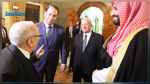 الشاهد يستقبل ولي العهد السعودي