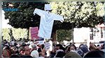 بالصور : مسيرة الأساتذة في شارع الحبيب بورقيبة 