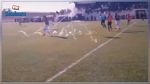 إصابة لاعب النادي البنزرتي بشمروخ في ملعب الرديف (فيديو)