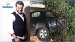 الفنان اللبناني زين العمر ينجو من حادث مرور مروع (صور)