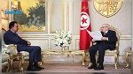 رئيس الجمهورية يستقبل السفير القطري