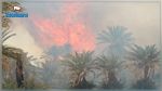  السيطرة على حريق بواحة قابس 