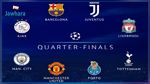 قرعة دوري أبطال أوروبا : برشلونة يصطدم بالمان يونايتد في ربع النهائي