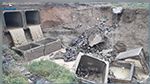 انهيار جزء من المعبر المائي الرابط بين الحمامات وزغوان 