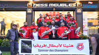 Ness Meubles يكرم ابطال إفريقيا لكرة اليد