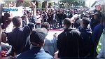 مظاهرة حاشدة لأعوان البلديات في شارع الحبيب بورقيبة 