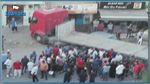 اصطدام شاحنة ثقيلة بعمود كهربائي بالشارع الرئيسي لمدينة زغوان
