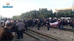 الحمامات : غلق سكة على خلفية وفاة تلميذة في حادث قطار 