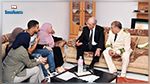 محمد الناصر يزور عائلة الشهيد الرائد فوزي الهويملي‎   