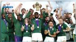 جنوب إفريقيا تفوز بكأس العالم للرقبي
