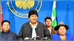 عقب فوزه بولاية رابعة : رئيس بوليفيا يعلن استقالته 