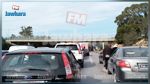 الطريق السيارة سوسة تونس : اصطدام بين شاحنتين يعطل الحركة