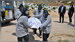 عمليّة بيضاء لدفن متوفّى بفيروس كورونا (صور)