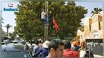 معطلون عن العمل يهددون بالإنتحار بإعتلاء عمود كهربائي