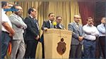 الصحفيون يقاطعون ندوة صحفية لسيف الدين مخلوف