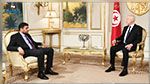 رئيس الجمهورية يستقبل وزير المالية في حكومة الوفاق الليبية