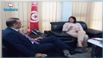 وزيرة شؤون الشباب والرياضة بالنيابة تستقبل رئيس الجامعة التونسية لكرة القدم