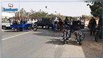 غلق طريق بين قبلي ودوز
