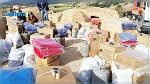 توزيع مساعدات عاجلة على الجهات المتضررة من الأمطار