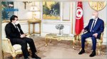 قيس سعيّد يلتقي النائب العام لدولة قطر 