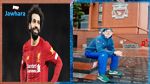  الكاميرا  ترصد موقف انساني لمحمد صلاح تجاه  أحد المشردين  