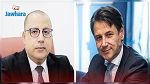 المشيشي يتلقى اتصالا هاتفيا من نظيره الايطالي