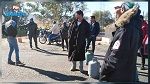 غلق الطريق الوطنية الرابطة بين ولايتي قفصة والقصرين‎