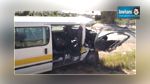 النفيضة : حادث مرور يسفر عن اصابة 10 أشخاص