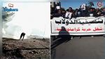 مناوشات بين معتصمين بمنطقة 