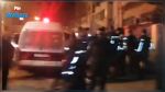 فض اعتصام الحزب الدستوري الحر أمام مقر فرع اتحاد العلماء المسلمين بالقوة
