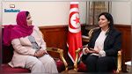 النائب الأول لرئيس البرلمان  تلتقي رئيسة المجلس الأعلى للمرأة الليبية 