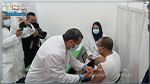 رئيس الحكومة يتلقى الجرعة الأولى من التلقيح ضدّ كوفيد 19 ‎
