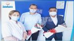  النائب جلال الزياتي يزور مركز الطب الرياضي بالمنستير