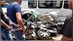 حادث مرور بمساكن يسفر عن وقوع قتلى وجرحى (صور)