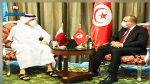 وزير خارجية قطر خلال لقائه رئيس الحكومة: مستعدون لدعم تونس في كافة المجالات 