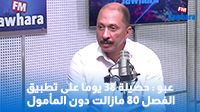 عبو : حصيلة 38 يوما على تطبيق الفصل 80 مازالت دون المأمول