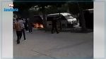شخص يضرم النار في جسده في شارع الحبيب بورقيبة بالعاصمة