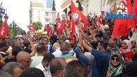 مظاهرات معارضة وأخرى مساندة لرئيس الجمهورية